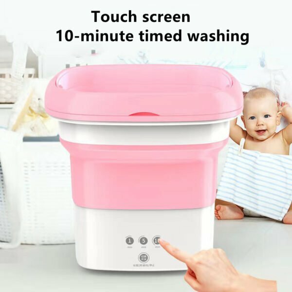 Mini folding washing machine