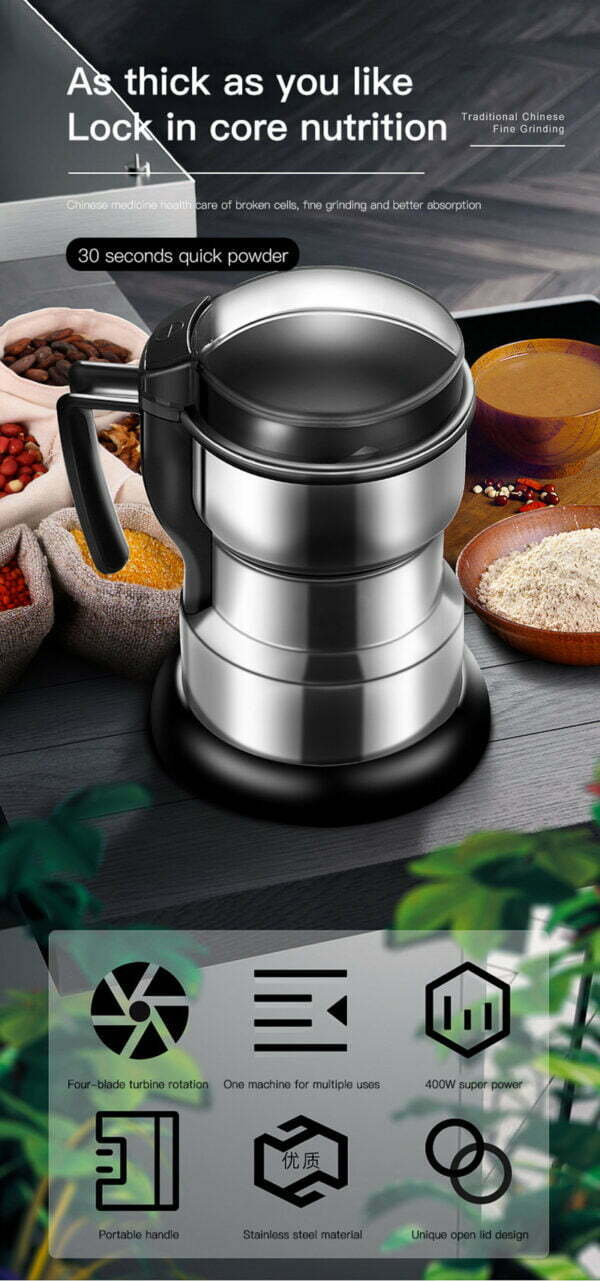 Stainless Steel Multifunctional Grinder