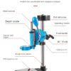 Table drill bracket Industrial grade electric drill bracket