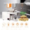 stainless steel hot and cold oil press